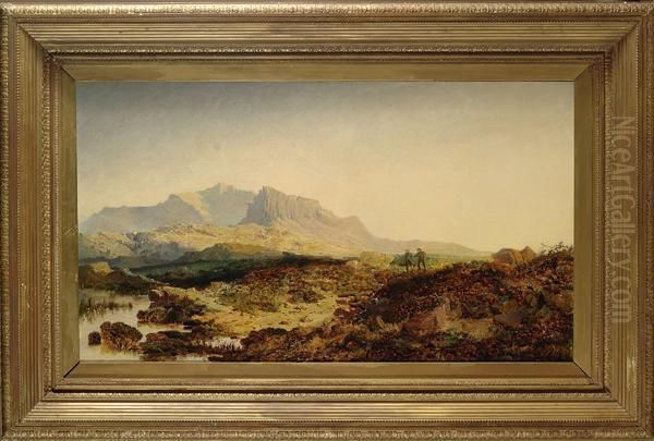 Paesaggio Montano Con Figure - view 1