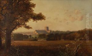 Distant Viewof St Albans by Edmund John Niemann