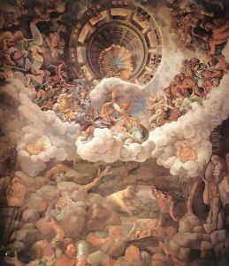 The Fall of the Gigants 1526-34 by Giulio Romano (Orbetto)