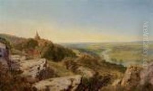 British, - A View Of Kirkbyoverblow, North Yorkshire