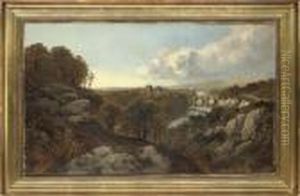 Ludford Bridge, Shropshire by Edmund John Niemann