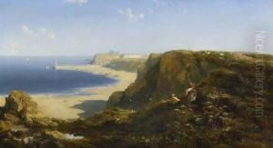 Kustenlandschaft Bie Whitby, North
Yorkshire. by Edmund John Niemann