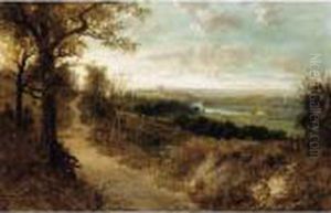 Windsor Castle From Cooper's Hill by Edmund John Niemann