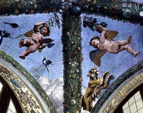 Putti from the Loggia of Cupid and Psyche, 1510-17 - view 1