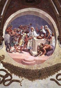 Sacrifice of an Ox, from the Camera dei Venti, 1528 Sacrifice of an Ox, from the Camera dei Venti, 1528