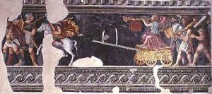 Fragment of a scene of a triumph 2