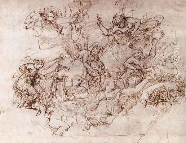 Allegory of the Virtues of Federico II Gonzaga - view 1