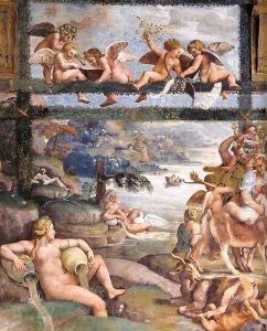 River Landscape with Springs by Giulio Romano (Orbetto)