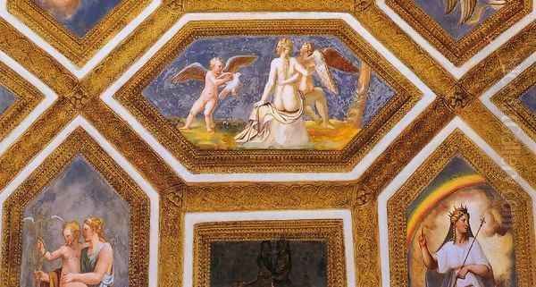 Ceiling decoration (detail) 3 - view 1