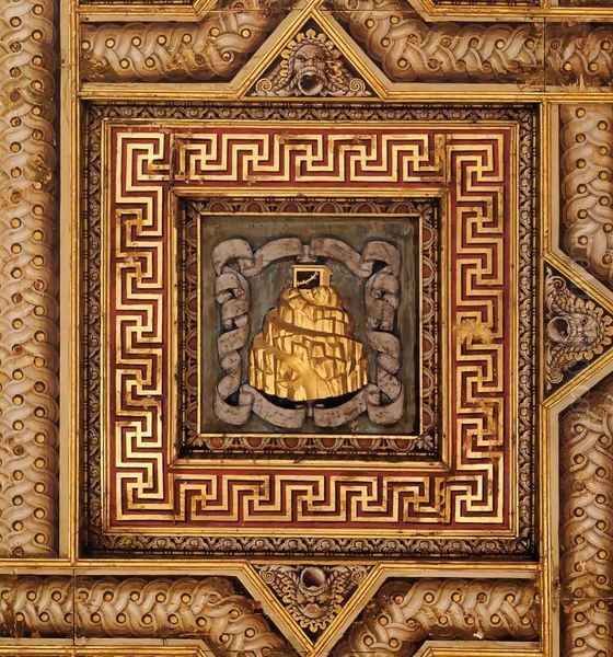 Ceiling (detail) - view 1