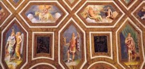 Ceiling decoration (detail) 2 by Giulio Romano (Orbetto)