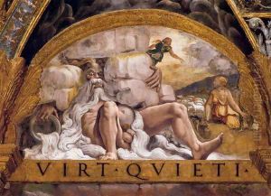 Psyche's Second Task (River Deity) by Giulio Romano (Orbetto)