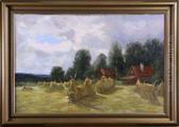 Landskap Med Hohassjor, Signerad Severin Nilsson - view 1