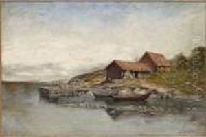 Fiskebodar. by Severin Nilson