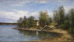 Fiskestuga Vid Sjon Glottran, Kolmarden