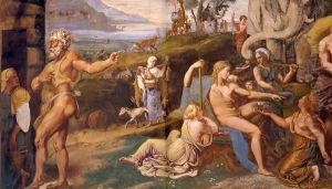 The Old Woman and Vulcan, Tribute to Apollo