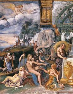 Tribute to Apollo by Giulio Romano (Orbetto)