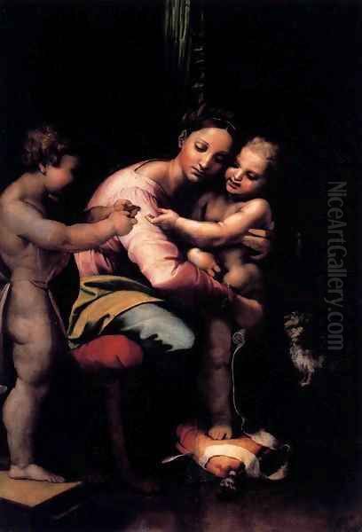 Virgin and Child with the Infant St John - view 1
