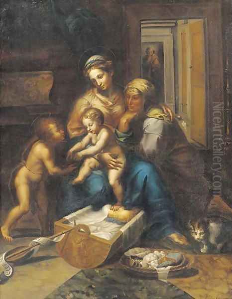 The Holy Family with the Infant Saint John the Baptist and Saint Elizabeth - view 1