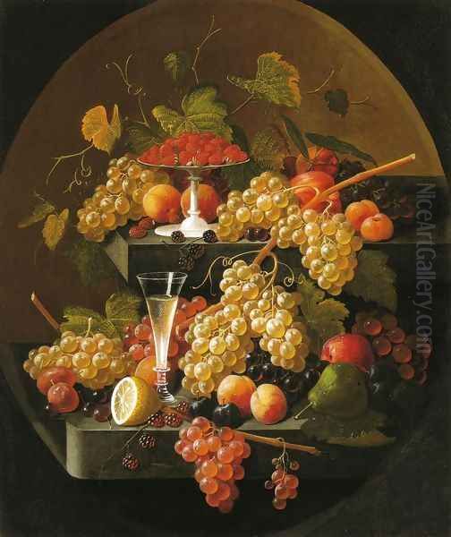 Fruit and Wine Glass - view 1