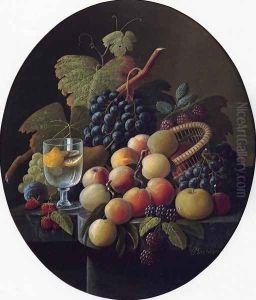 Still Life with Fruit and Wine Glass I