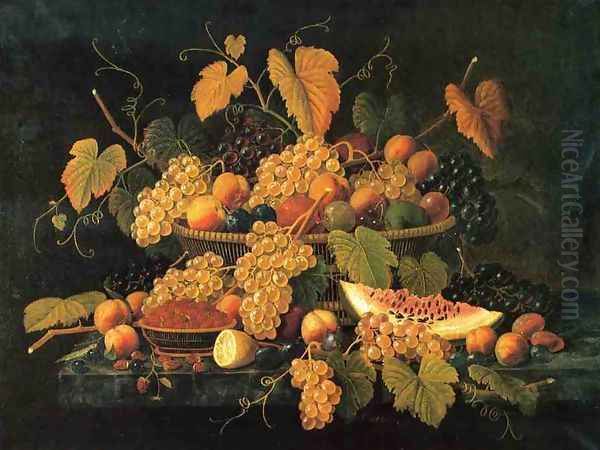 Still Life with Basket of Fruit - view 1