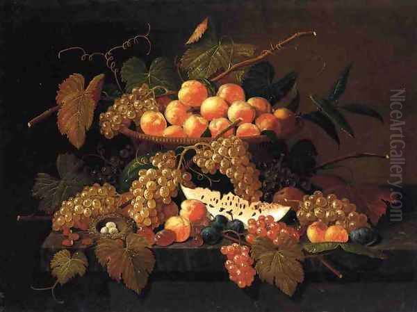 Still Life with Fruit and Nest - view 1