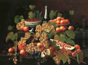 Still Life with Fruit and Champagne I