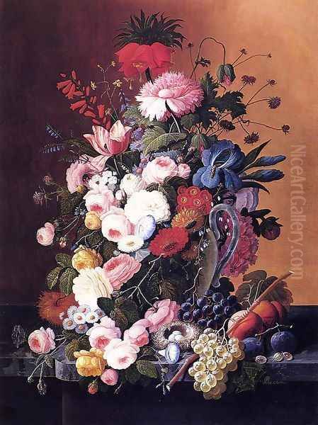 Still Life with Fruits and Flowers - view 1
