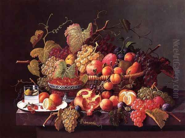 Still Life with Pomegranates - view 1