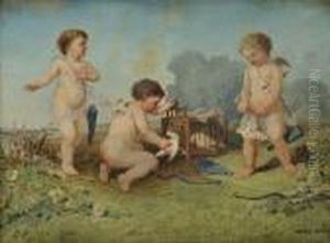 Colombes Retenues Par Les Amours