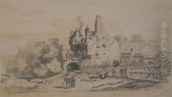 Continental Town Scenes - view 1