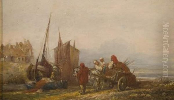 Barque Sur La Greve - view 1