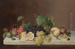 Still Life with Fruit 2 by Severin Roesen