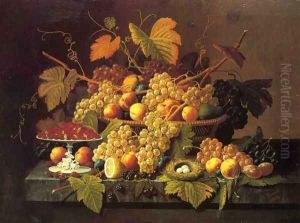 Still Life with Fruit IX by Severin Roesen