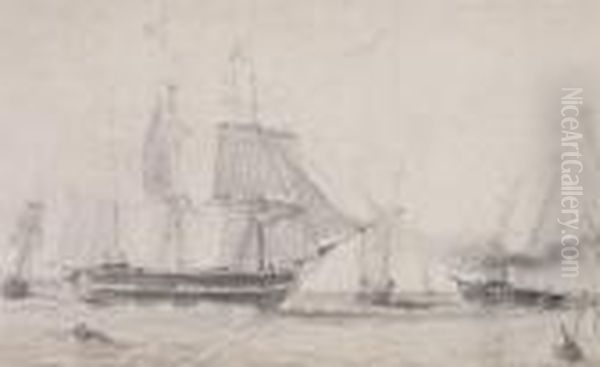 Bateaux De Peche Et Bateau A Vapeur - view 1