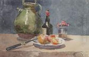 Composition Au Pichet Et Aux Fruits