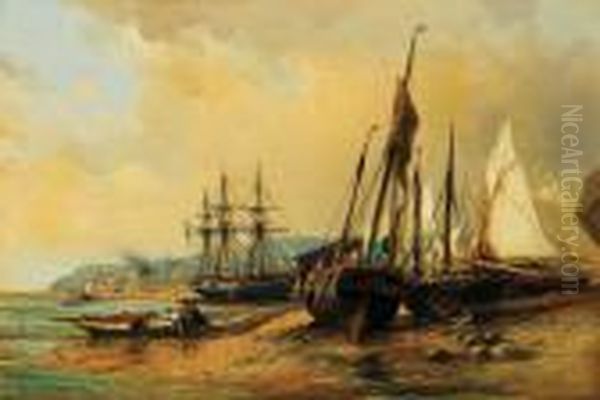 Bateaux Sur La Greve - view 1