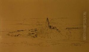 Le Treport by Jules Achille-Noel