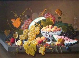 Still Life with Fruit 4 by Severin Roesen