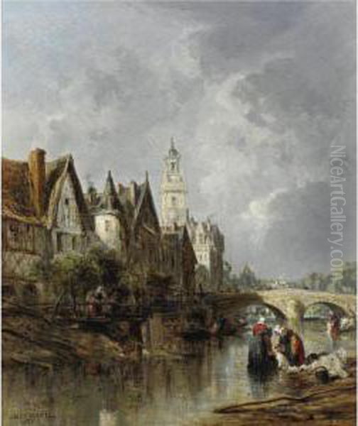 The Washerwomen - view 1