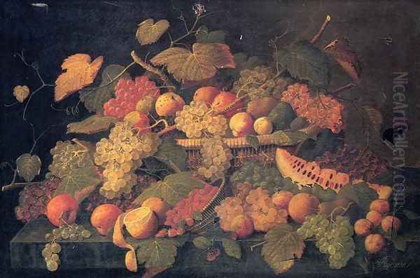 Still Life: An Abundance of Fruit - view 1