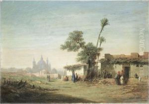 Les Abords D'une Ville En Orient Les Abords D'une Ville En Orient
