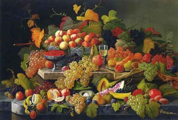 Still Life with Fruit 1857 - view 1
