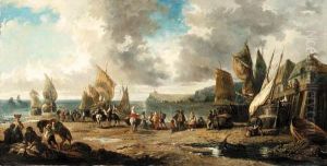 A Busy Fishing Village
