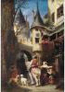 L'entree De La Ville Medievale