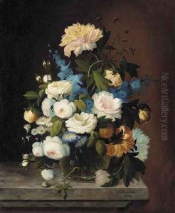 Bouquet of Flowers by Severin Roesen