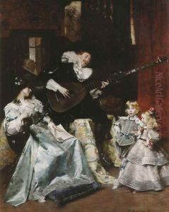 La Sarabande by Ferdinand Victor Leon Roybet