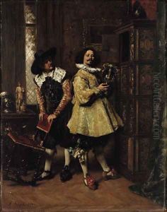 The Conoisseur by Ferdinand Victor Leon Roybet