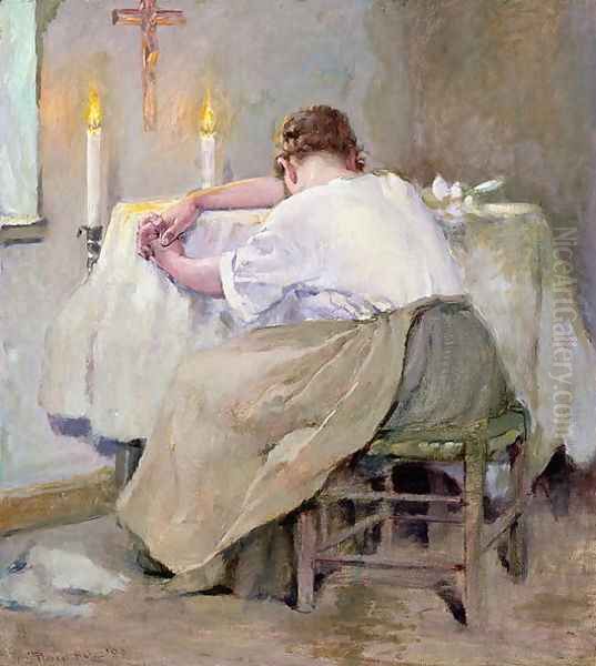 Her First Born or, Death of the First Born, 1888 - view 1